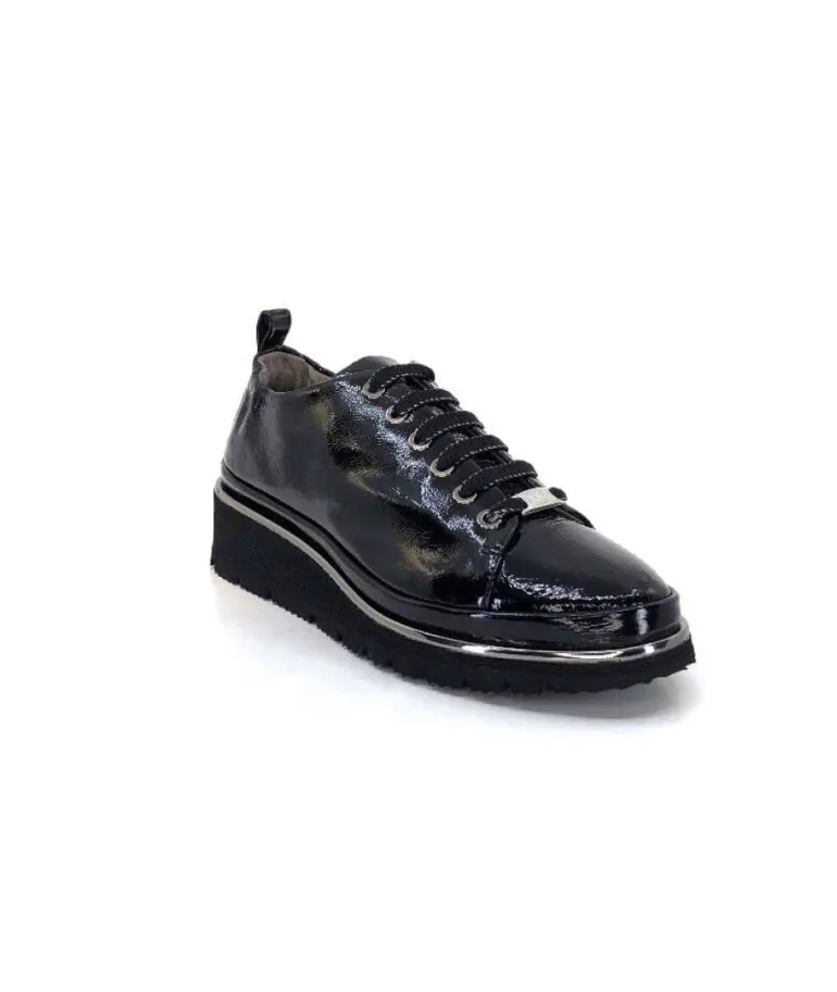 Xsa 9721 Cuir Vernis Noir