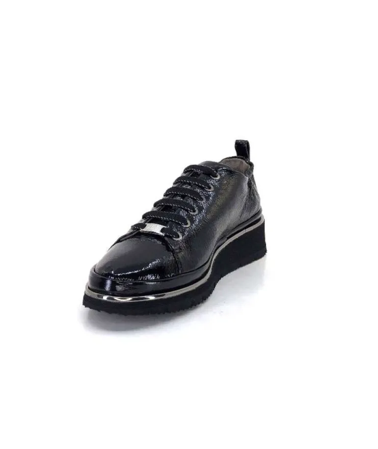 Xsa 9721 Cuir Vernis Noir