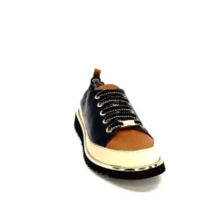 Xsa 8010 F478 Nappa Cuir Noir & Camel