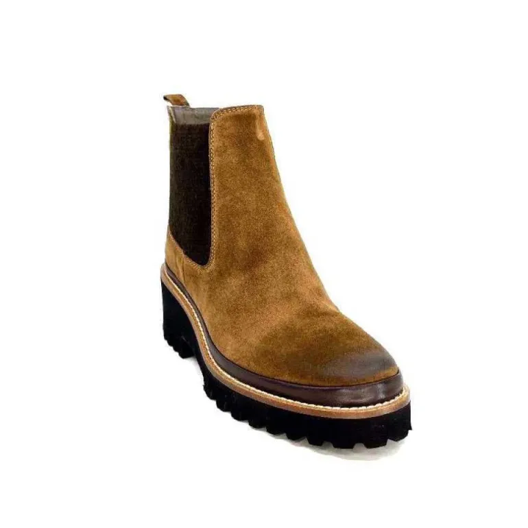 Xsa 9176 London Daim Castagno